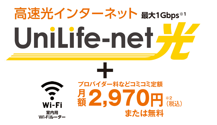 高速光インターネット回線導入マンション