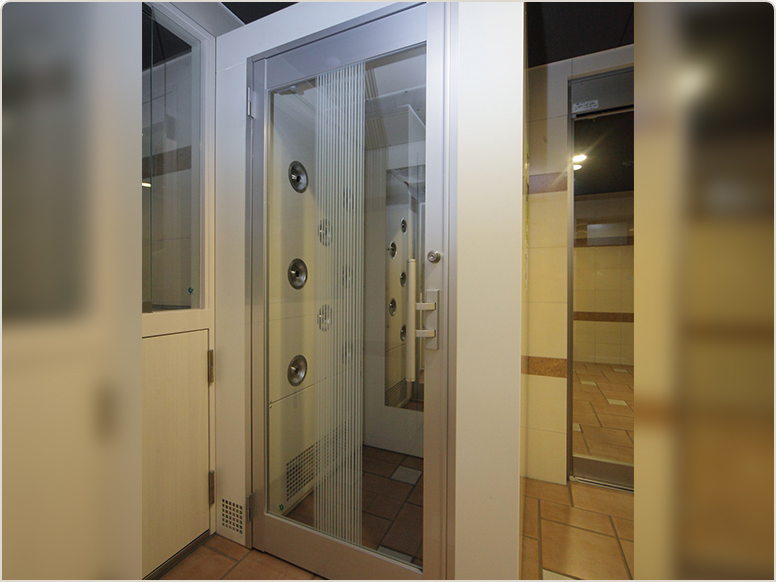 花粉除去エアシャワー